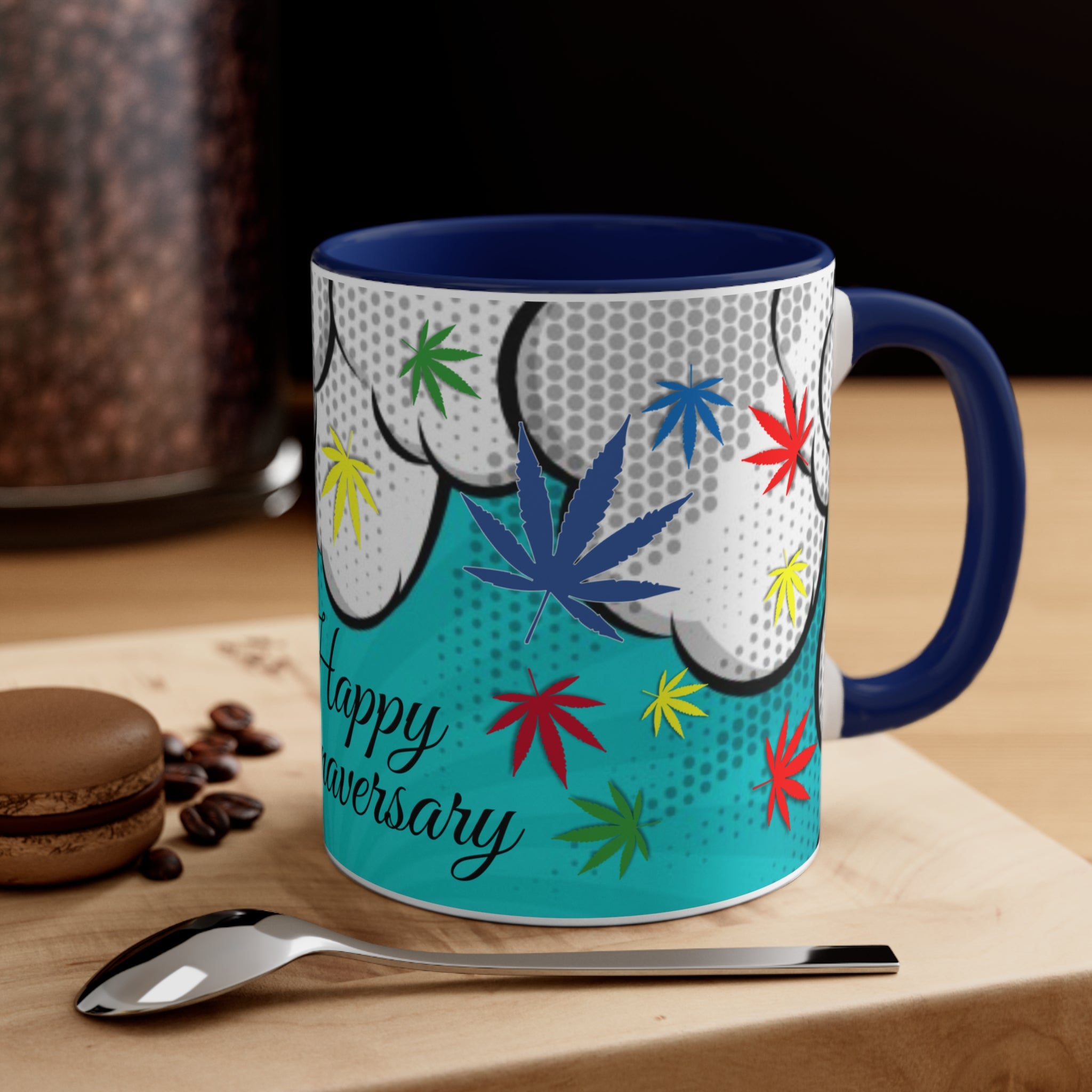 Happy Cannaversary 11oz  Stoner Coffee Mug