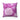 Purple Cannabis Leaf Bursts Square Throw Pillow