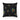 Black Rainbow Leaf Cannabis Themed Square Pillow Stoner Gift