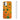 Orange Dew Drops Cannabis Leaf Flexi Case