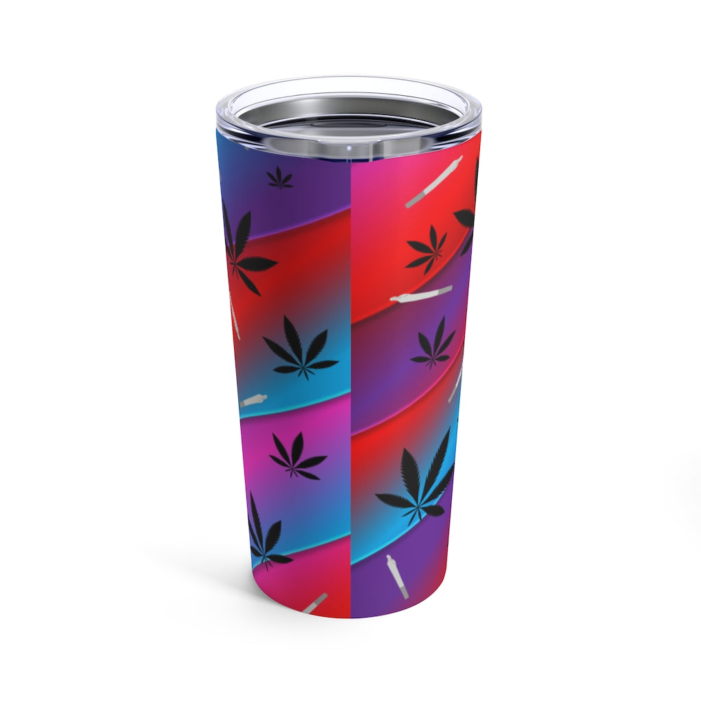 Stoner Babe Cannabis Themed Tumbler 20oz Stoner Gift